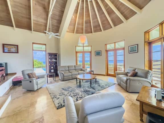 Ocean View Villa with Buck Island Views